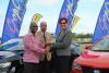 Minister Stephen Lashley collects keys for Soca Royale Prizes
